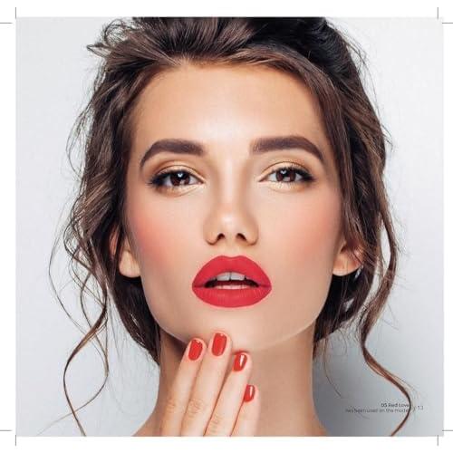 Pintalabios Líquido Mate FARMASi Amor Rojo 24g Larga Duración