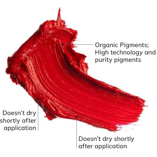 Pintalabios Líquido Mate FARMASi Amor Rojo 24g Larga Duración