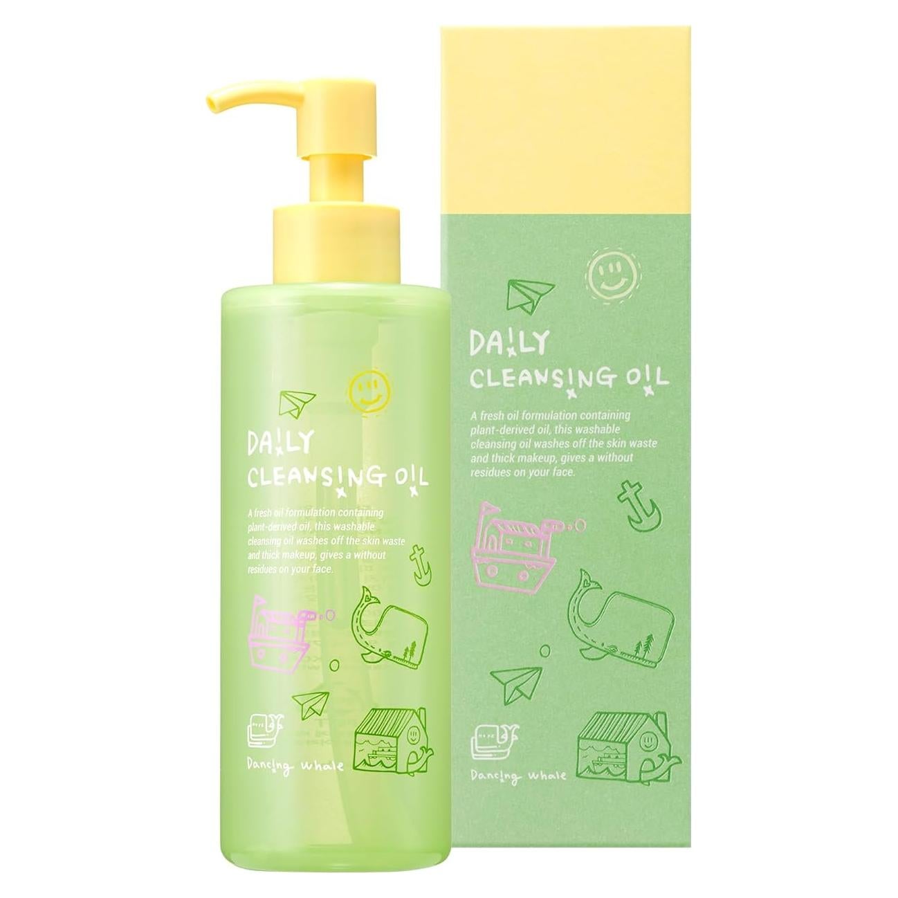 Aceite Limpiador Diario 200ml Dancing Whale - Piel Sensible