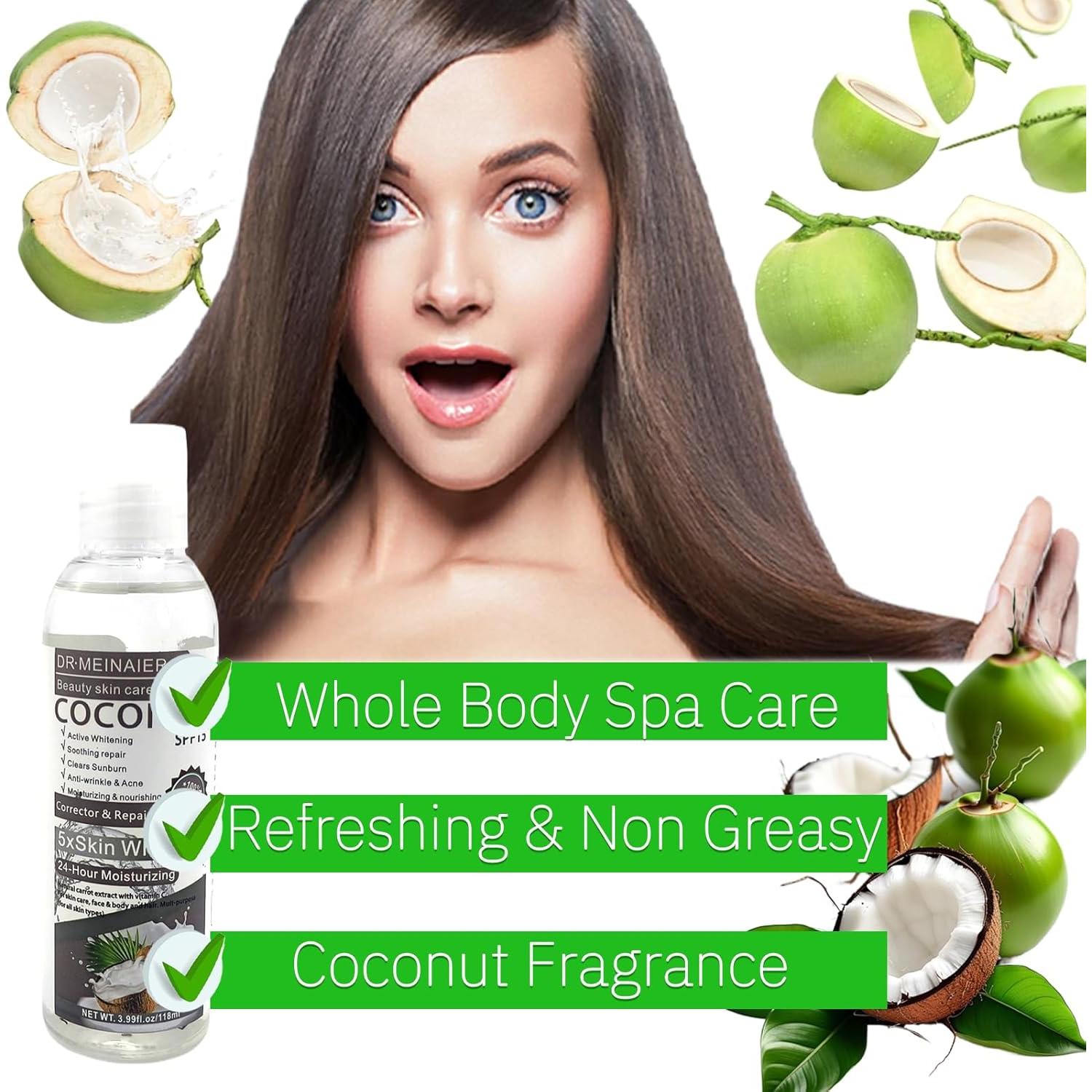 Aceite de Coco Fraccionado Elitzia 170g Hidratante y Desmaquillante