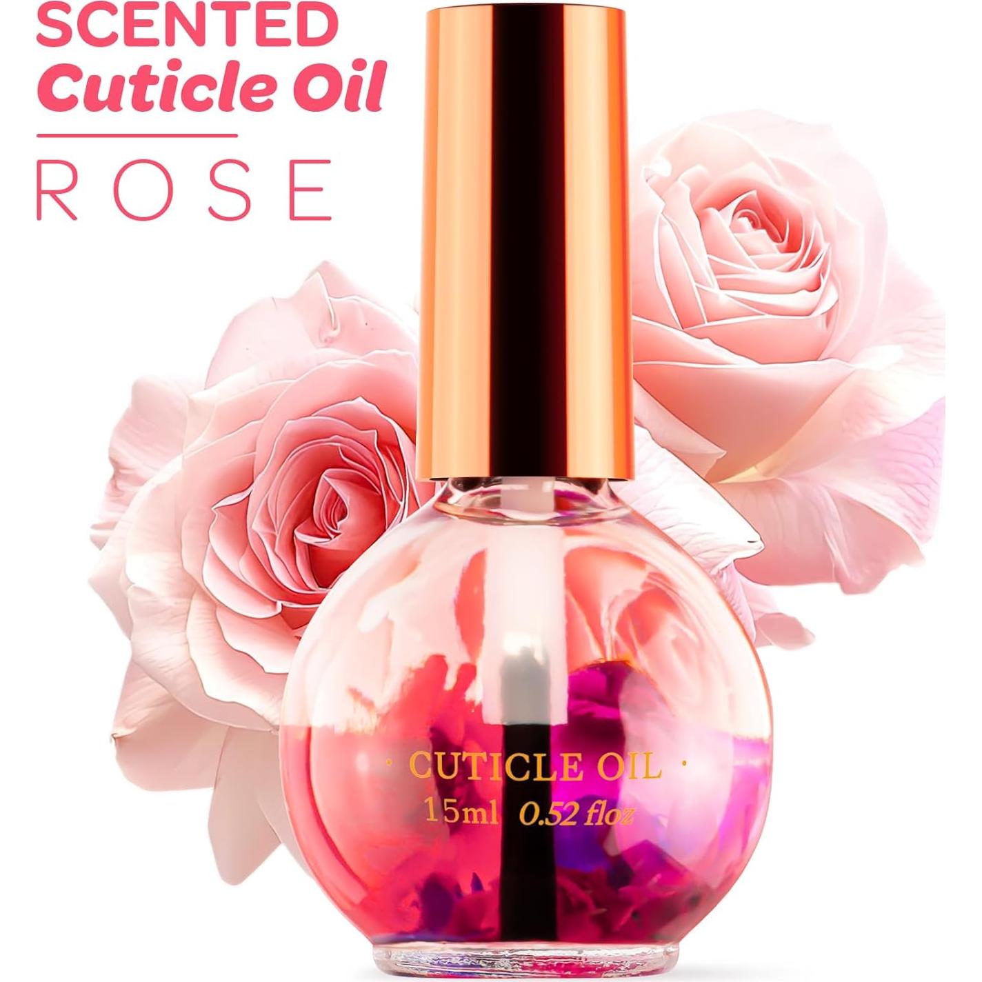 Aceite para Cutículas JIASHENG Rosa 15 ml Hidratante