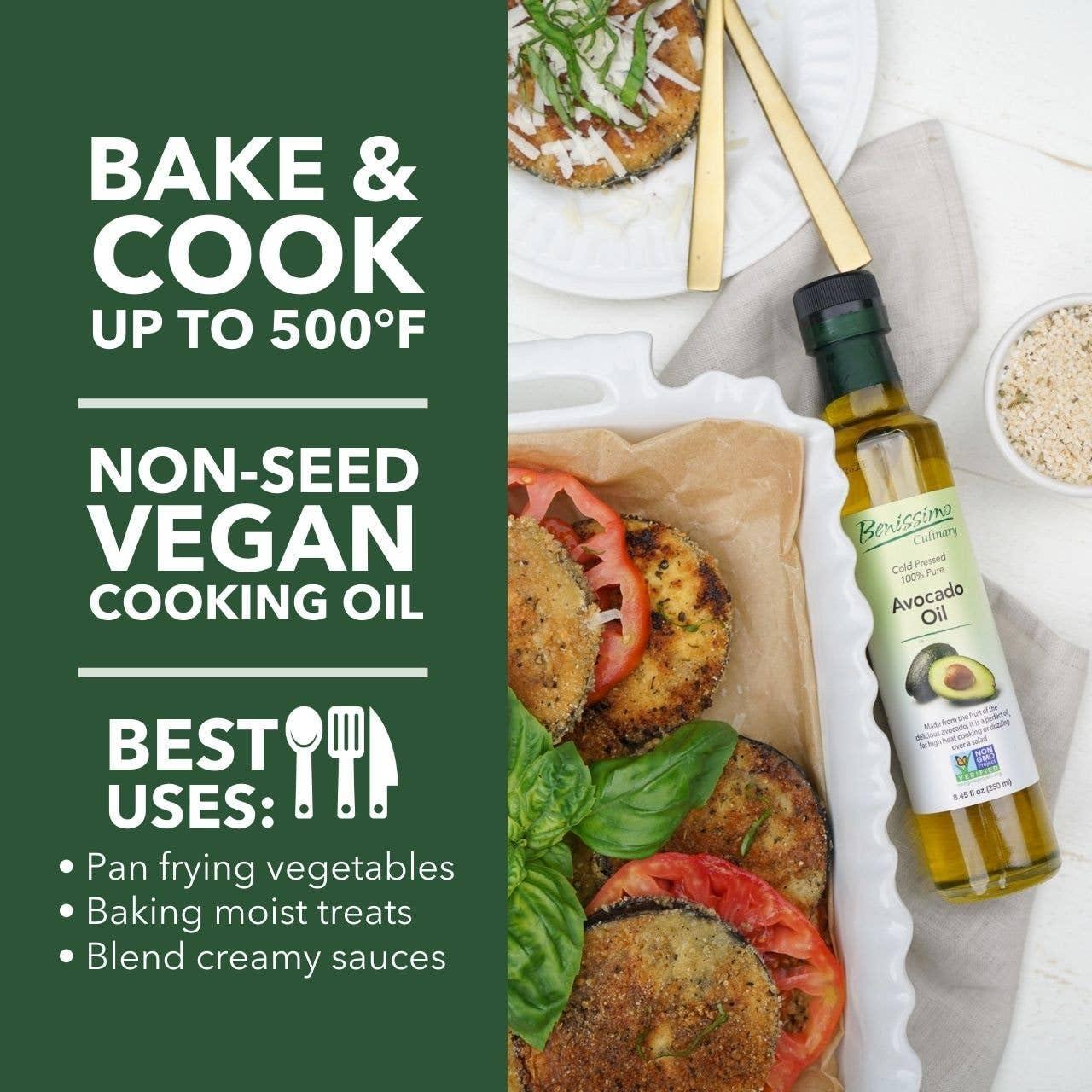 Aceite de Aguacate Puro Benissimo 250 ml - Orgánico y Versátil