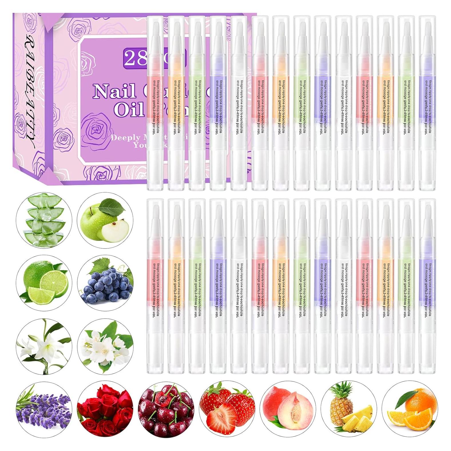 Bolígrafo de Aceite para Cutículas RAIHOMKIT - 14 Sabores