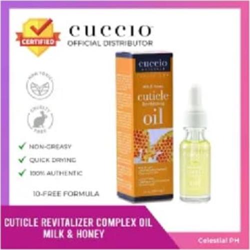 Aceite Revitalizador de Cutículas Cuccio Leche y Miel 15 ml