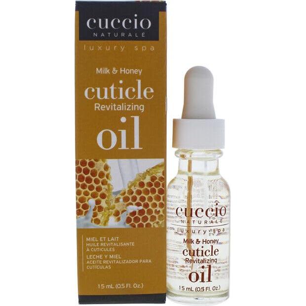 Aceite Revitalizador de Cutículas Cuccio Leche y Miel 15 ml
