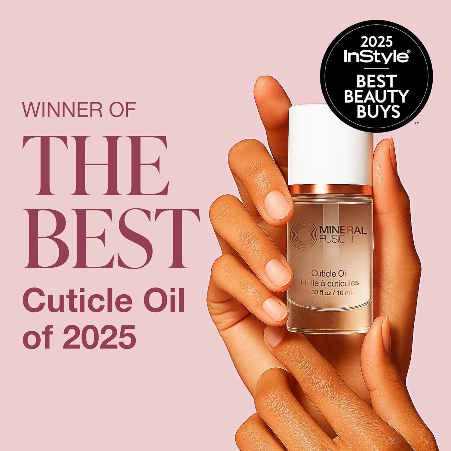 Aceite para Cutículas Mineral Fusion 51g - Hidratante Natural