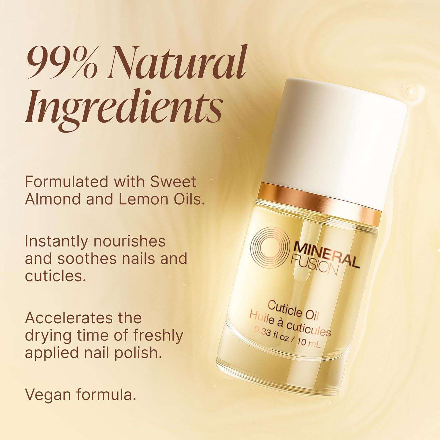 Aceite para Cutículas Mineral Fusion 51g - Hidratante Natural