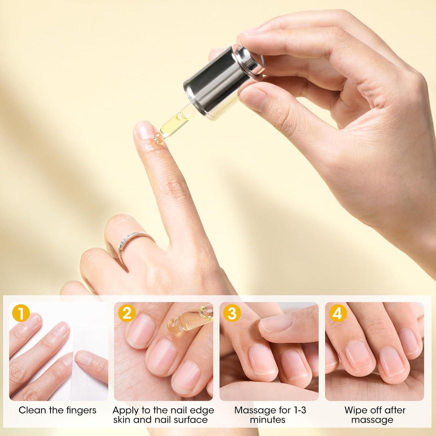 Aceite para Uñas y Cutículas Gellen 19.3g - Crecimiento y Fortalecimiento