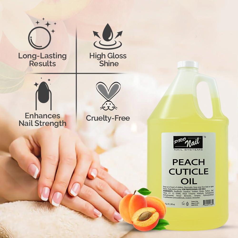 Aceite Revitalizante para Cutículas ProNail Durazno 3.78L