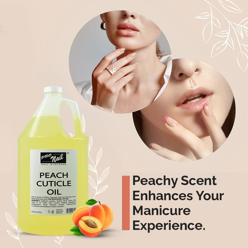 Aceite Revitalizante para Cutículas ProNail Durazno 3.78L