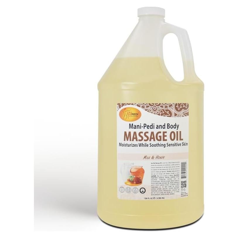 Aceite de Masaje SPA REDI 3.78L Leche y Miel - Hidratante