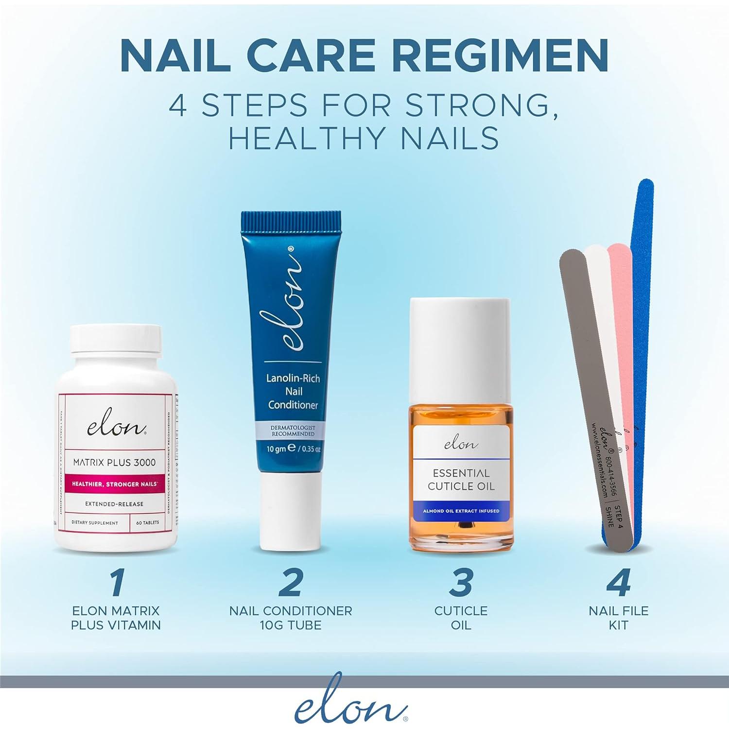 Aceite de Cutícula Elon 14.79 ml con Almendra y Jojoba