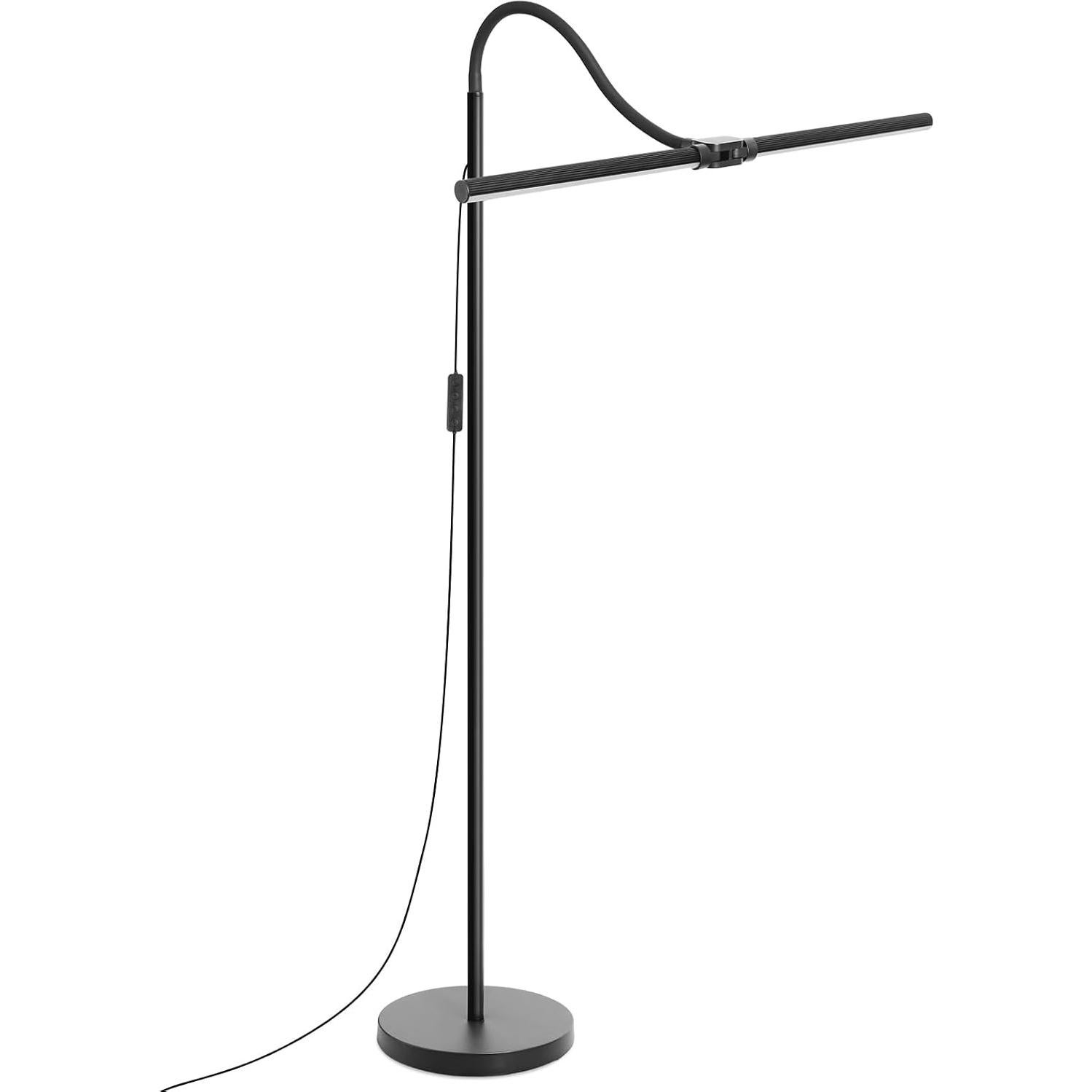 Lámpara de Pie LED Seaside Village 15W Doble Cabeza Regulable