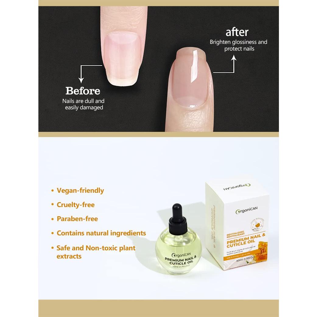 Aceite Hidratante para Uñas y Cutículas OrganiCAN 50ml