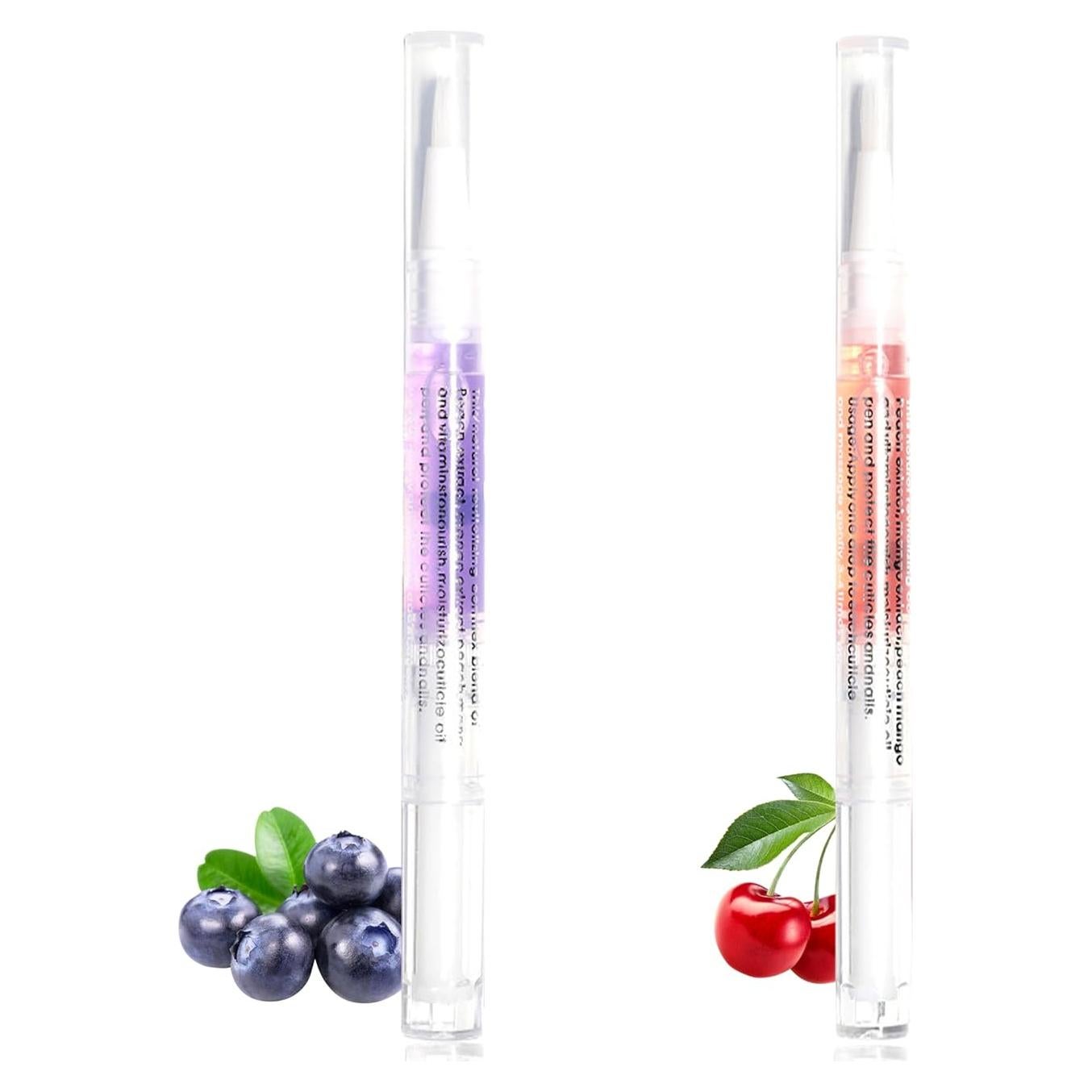 Bolígrafo Aceite Cutículas 15ml Arándano y Cereza