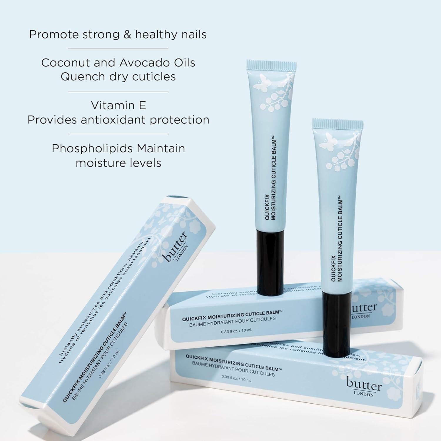 Bálsamo Hidratante para Cutículas butter LONDON QuickFix 9.4g