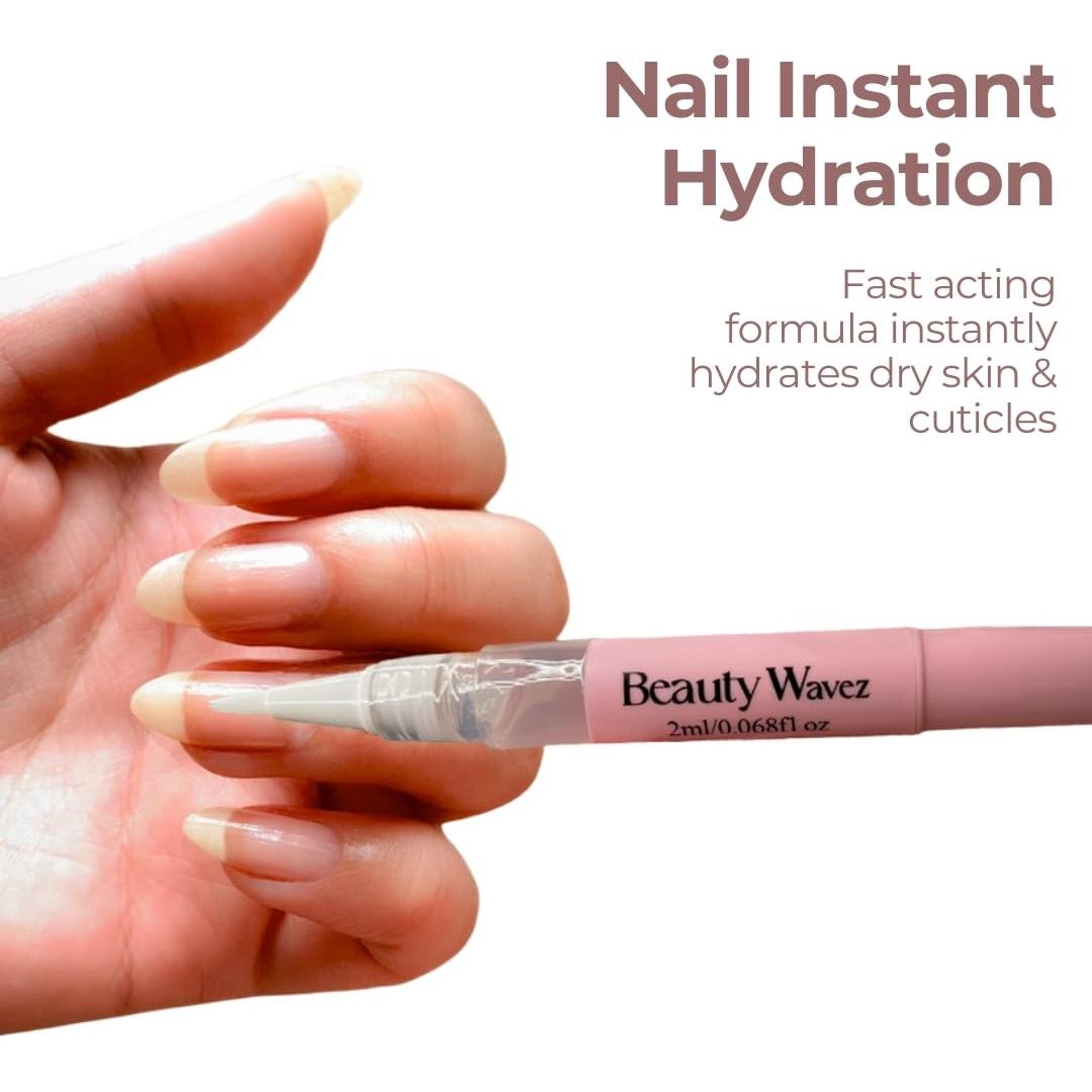 Bolígrafo Aceite Cutículas Beauty Wavez 20ml - Nutre y Fortalece