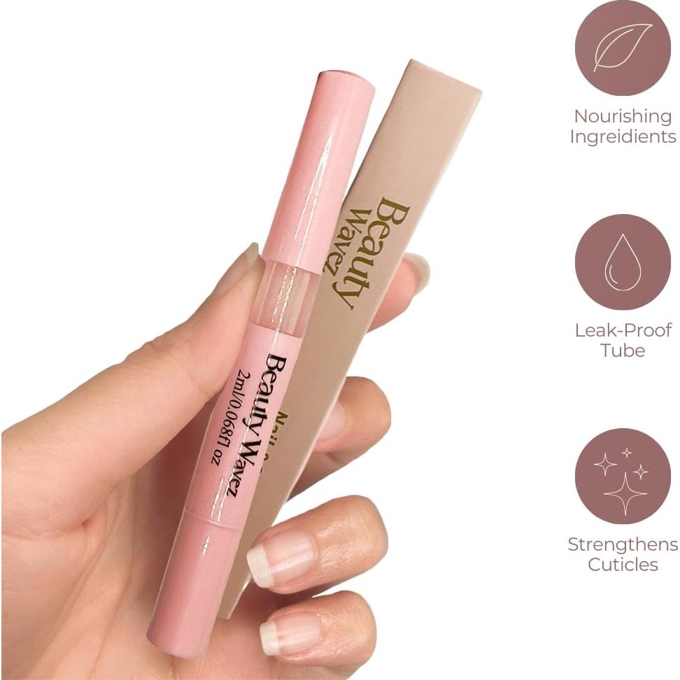 Bolígrafo Aceite Cutículas Beauty Wavez 20ml - Nutre y Fortalece