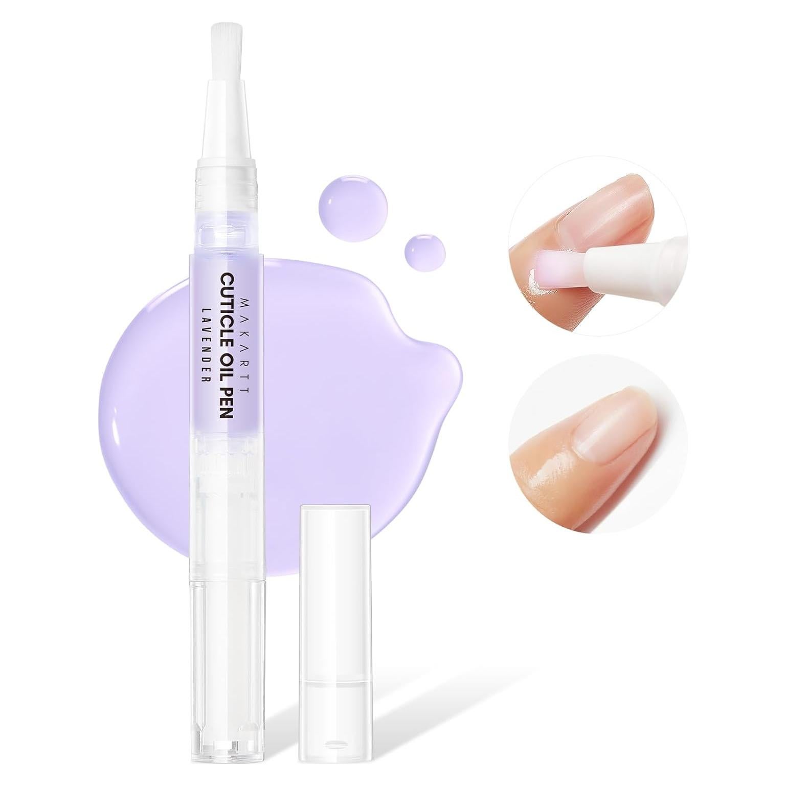 Bolígrafo Aceite Cutículas Makartt Lavanda Hidratante 15.4cm