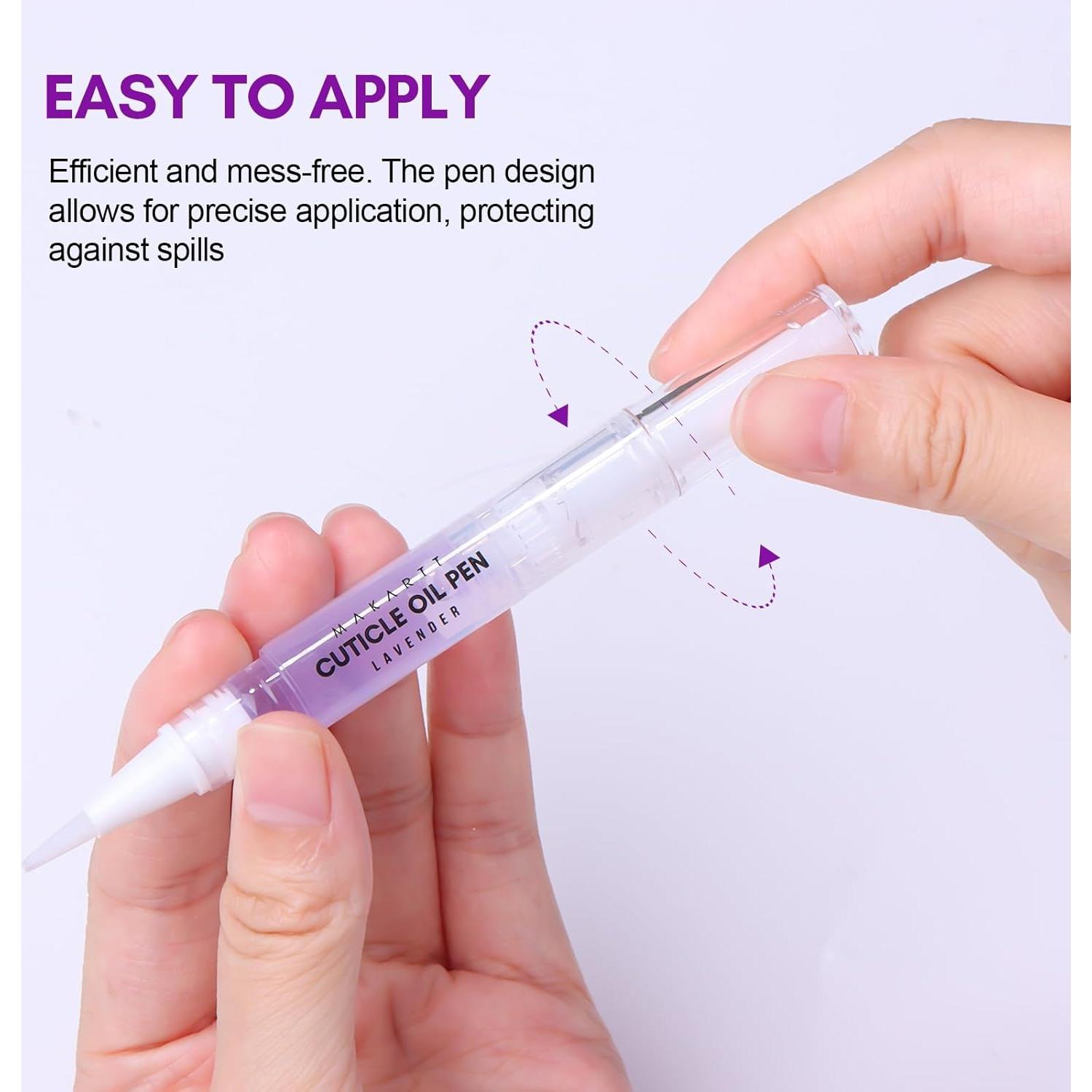 Bolígrafo Aceite Cutículas Makartt Lavanda Hidratante 15.4cm