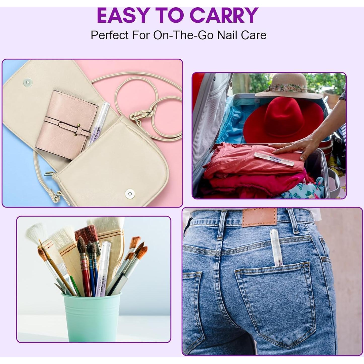 Bolígrafo Aceite Cutículas Makartt Lavanda Hidratante 15.4cm