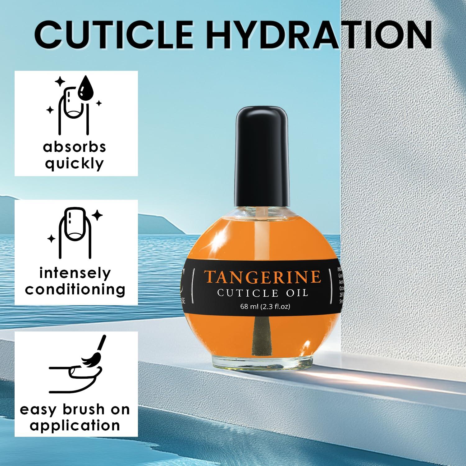 Aceite Reparador de Cutículas Ellie Chase 68.1 ml - Aroma Mandarina