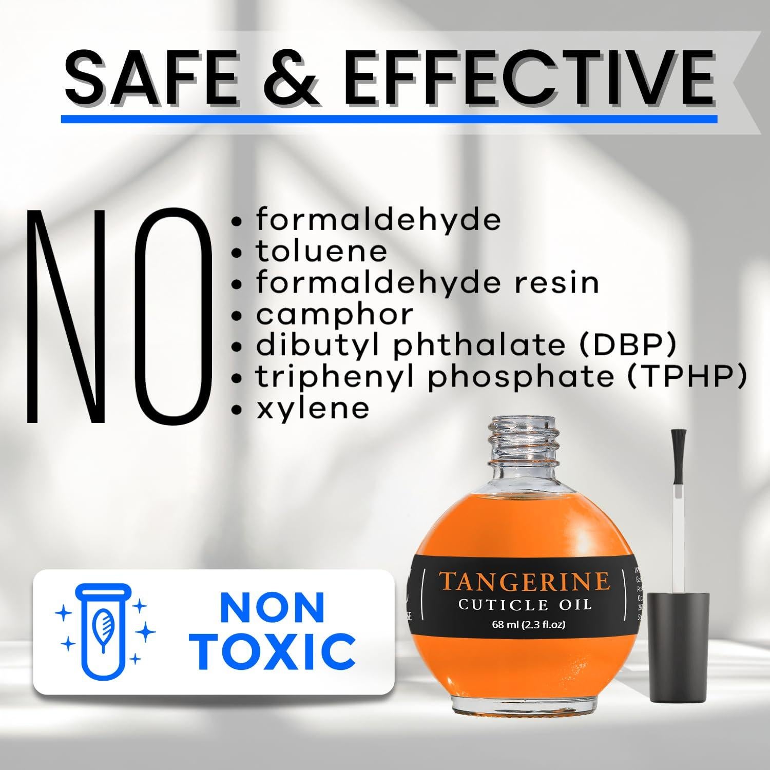 Aceite Reparador de Cutículas Ellie Chase 68.1 ml - Aroma Mandarina