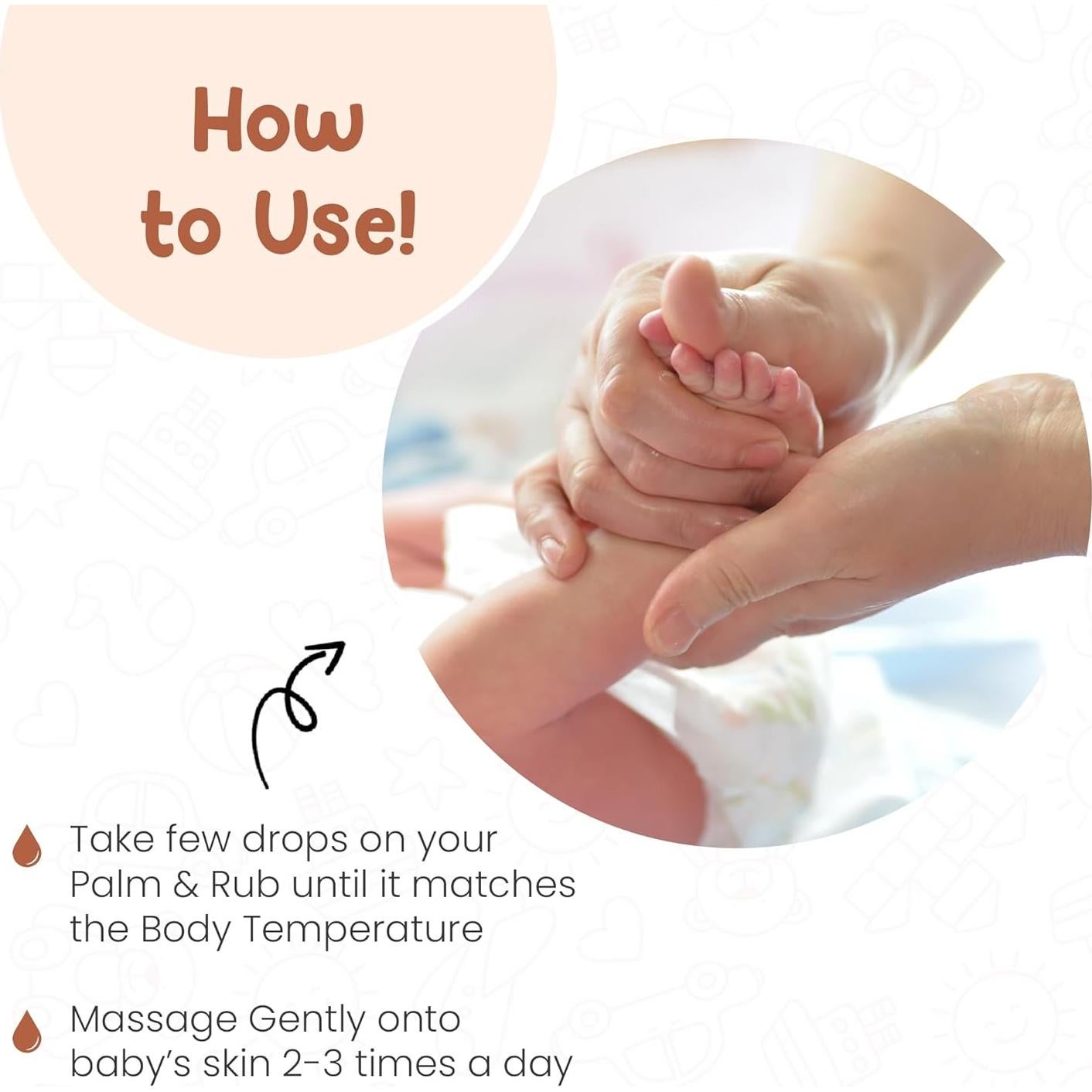 Aceite de Masaje para Bebés Mother Sparsh 100ml - Natural y Suave