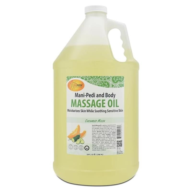 Aceite de Masaje SPA REDI Pepino y Melón 3.78L - Hidratante