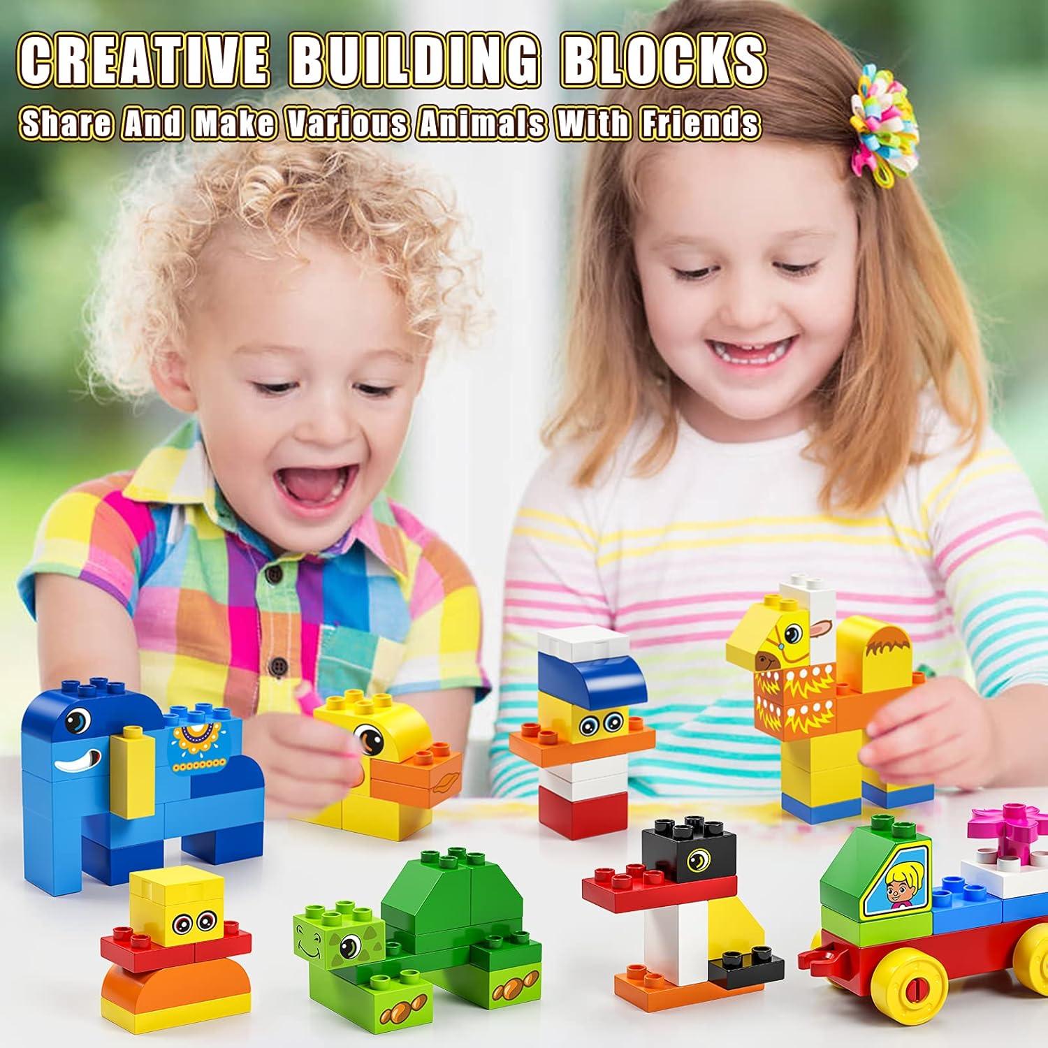 Bloques de Construcción Burgkidz 135 Pcs Tamaño Grande