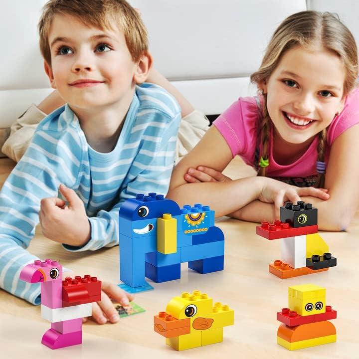 Bloques de Construcción Burgkidz 135 Pcs Tamaño Grande