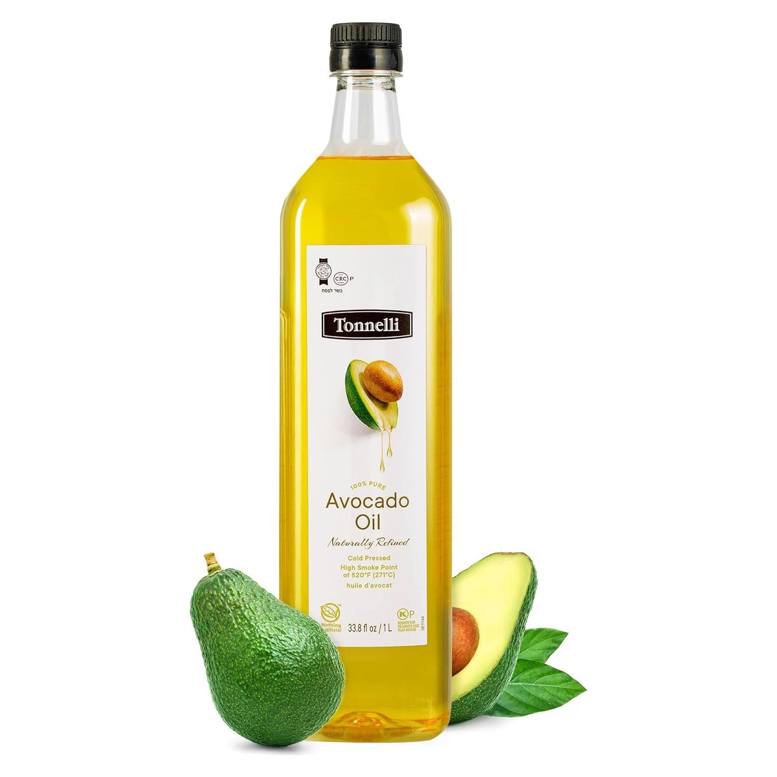 Aceite de Aguacate Refinado Tonnelli 1 Litro Kosher España