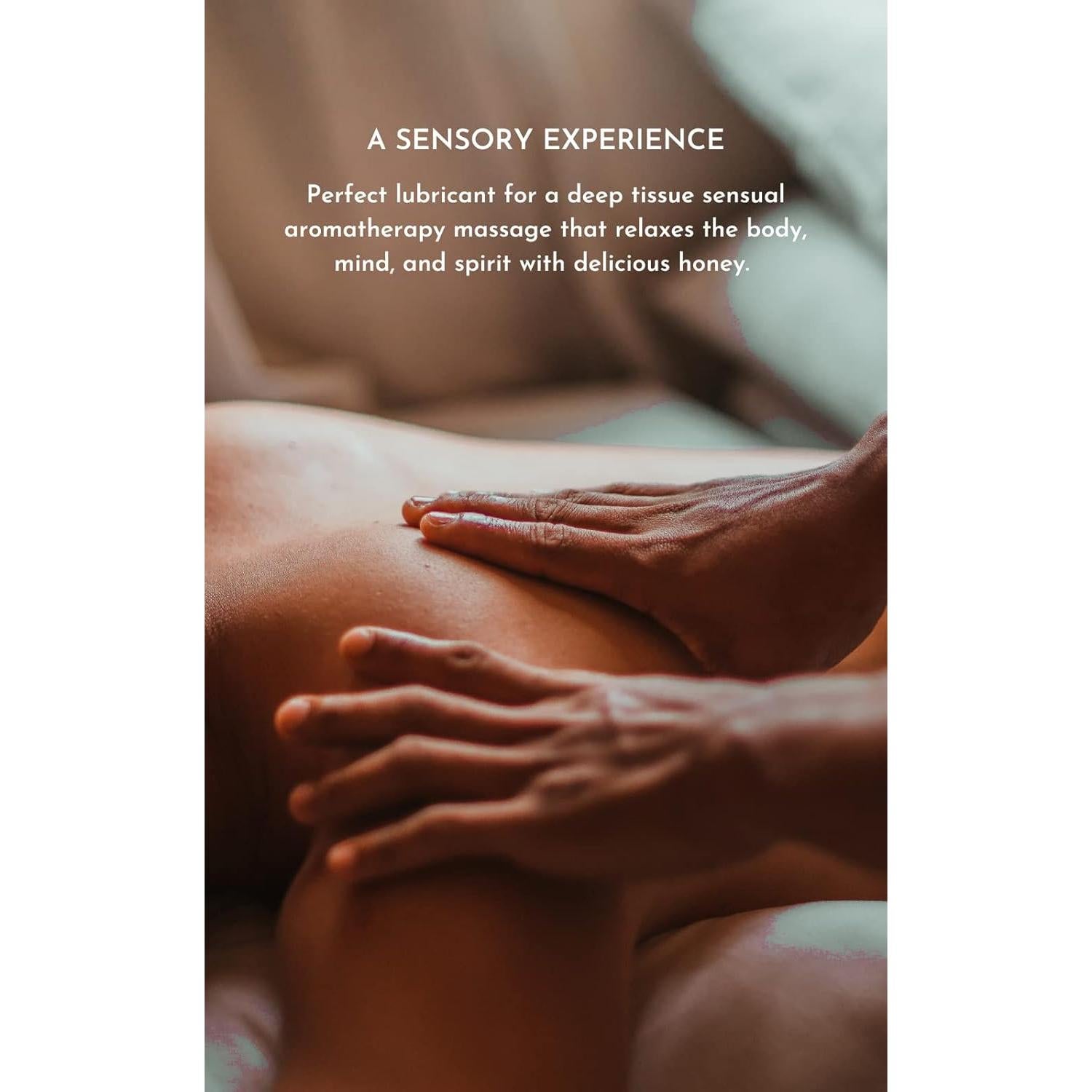 Aceite de Masaje Orgánico Hierbas y Raíces Miel 257g