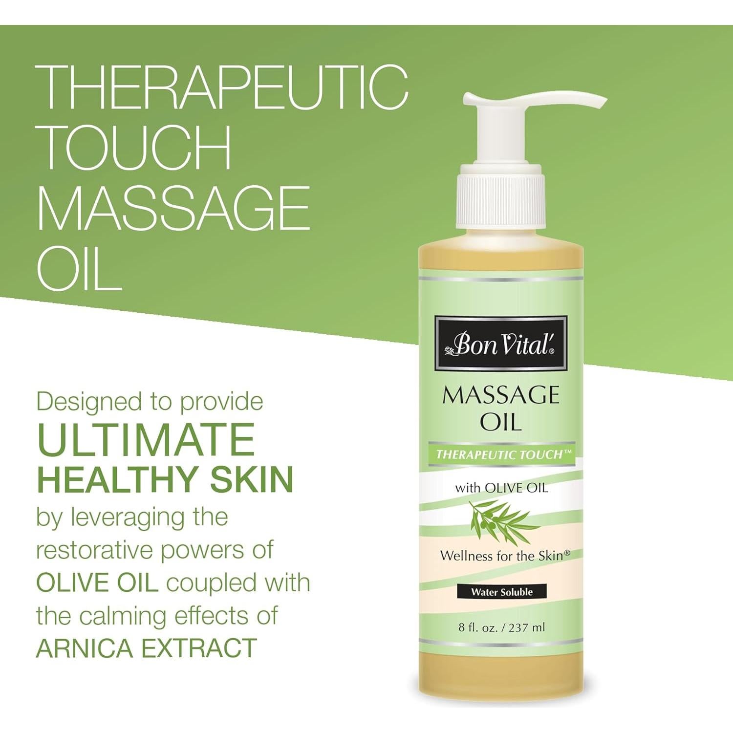 Aceite de Masaje Terapéutico Bon Vital 226g - Hidrata y Nutre