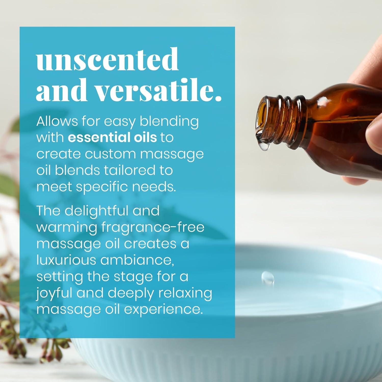 Aceite de Masaje Sin Fragancia Skinsations 473ml - Hidratante Ligero