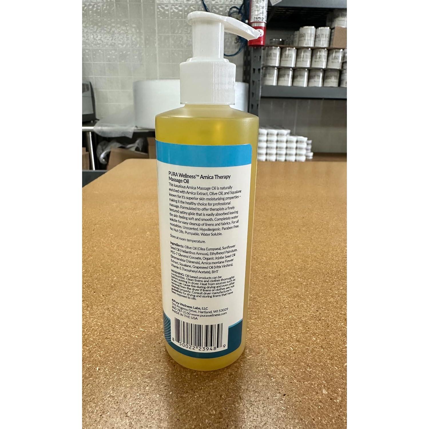 Aceite de Masaje Hipoalergénico PURA 1st 240ml Sin Fragancia