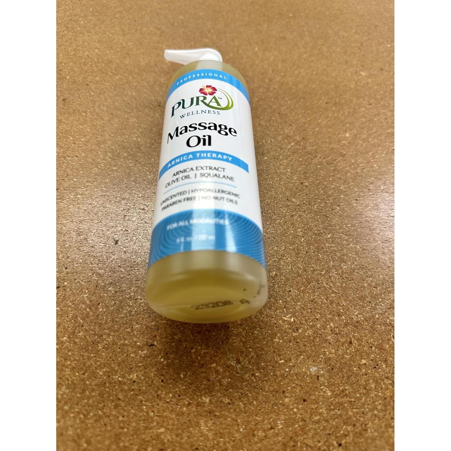 Aceite de Masaje Hipoalergénico PURA 1st 240ml Sin Fragancia