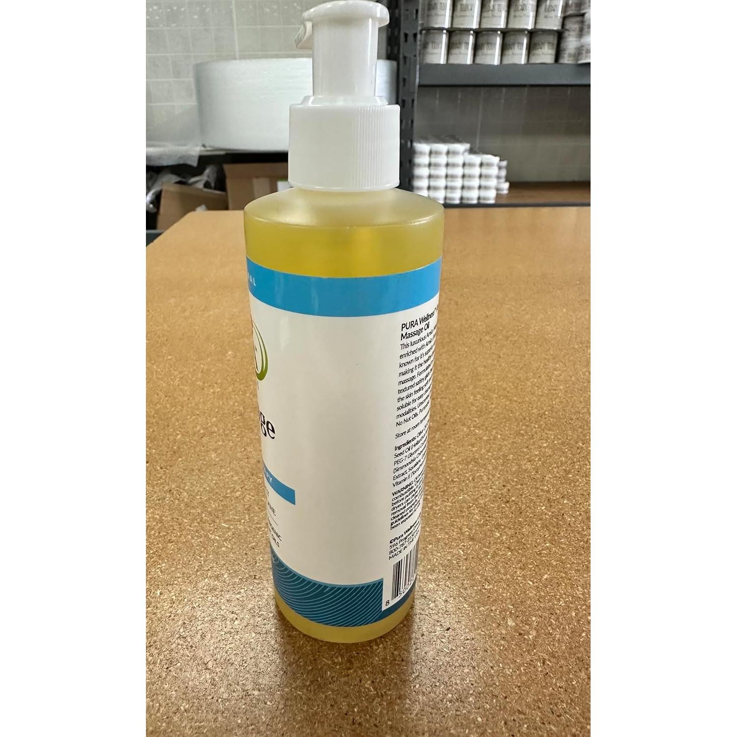 Aceite de Masaje Hipoalergénico PURA 1st 240ml Sin Fragancia