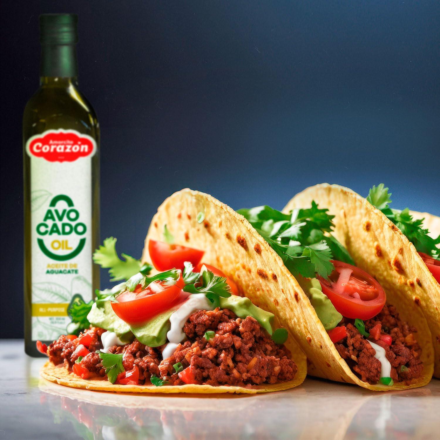 Aceite de Aguacate Puro Amorcito Corazón 500ml - Mexicano