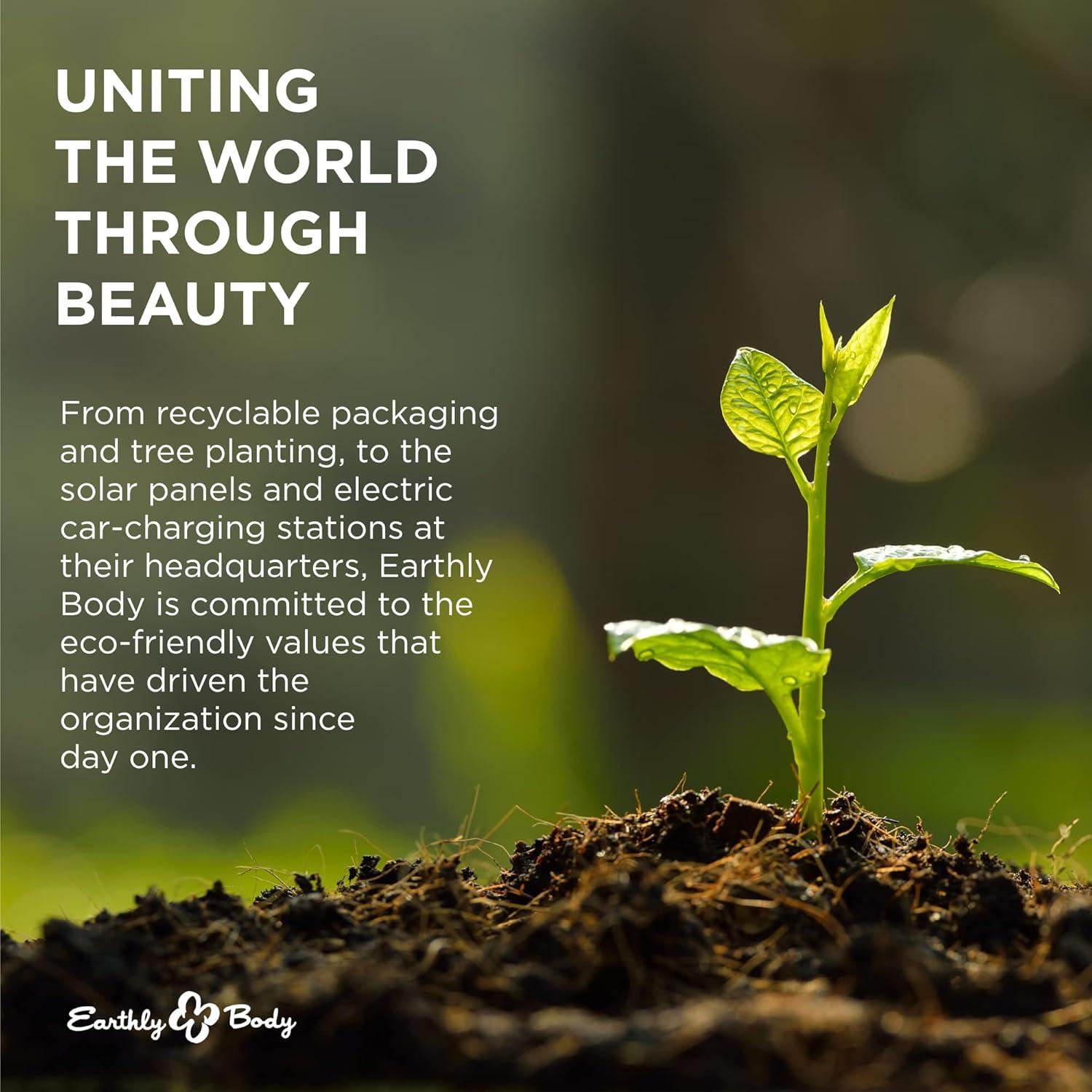 Aceite de Masaje Comestible Earthly Body 259g - Vegano y Natural