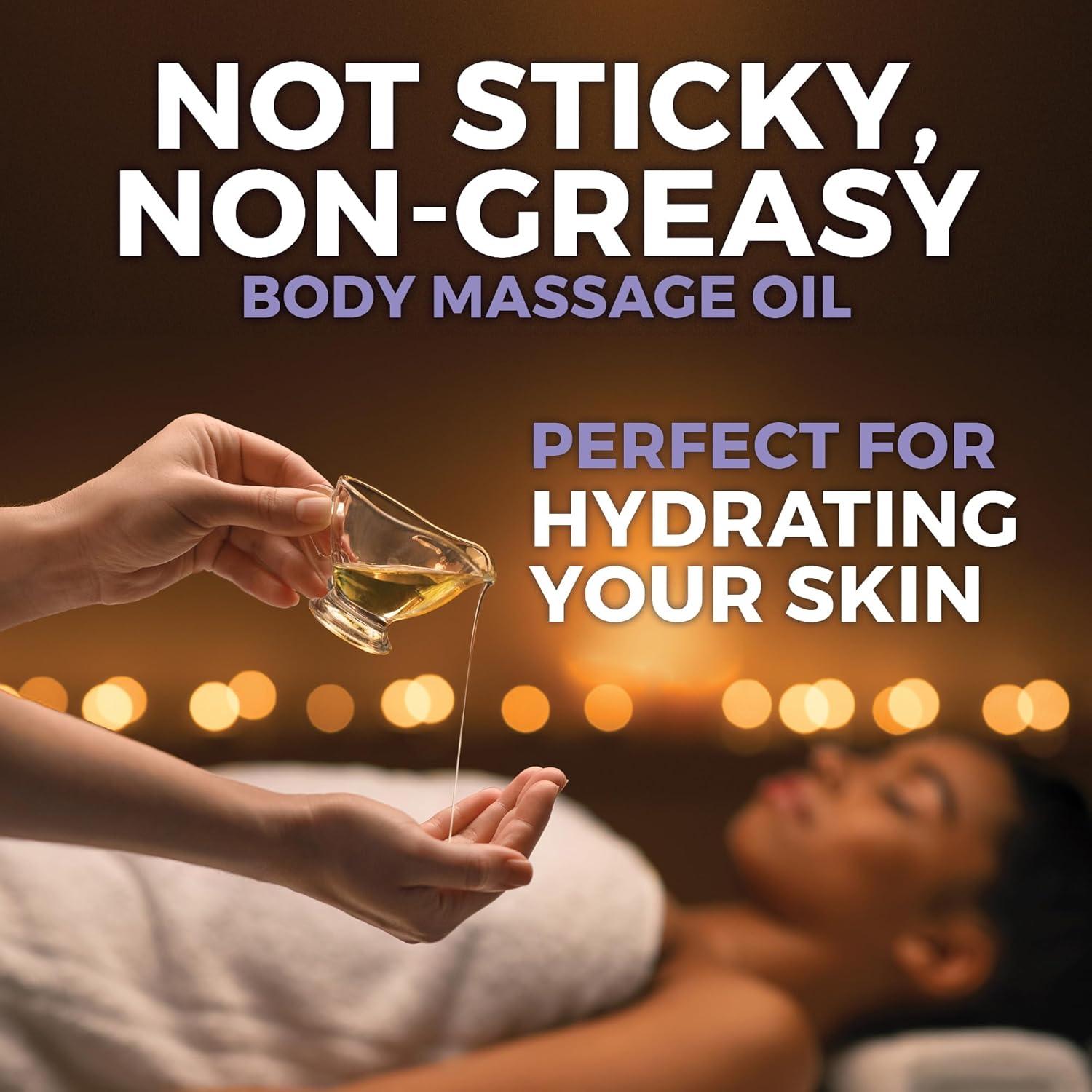 Aceite de Masaje Orgánico Viva Naturals 237 mL Aroma Lavanda