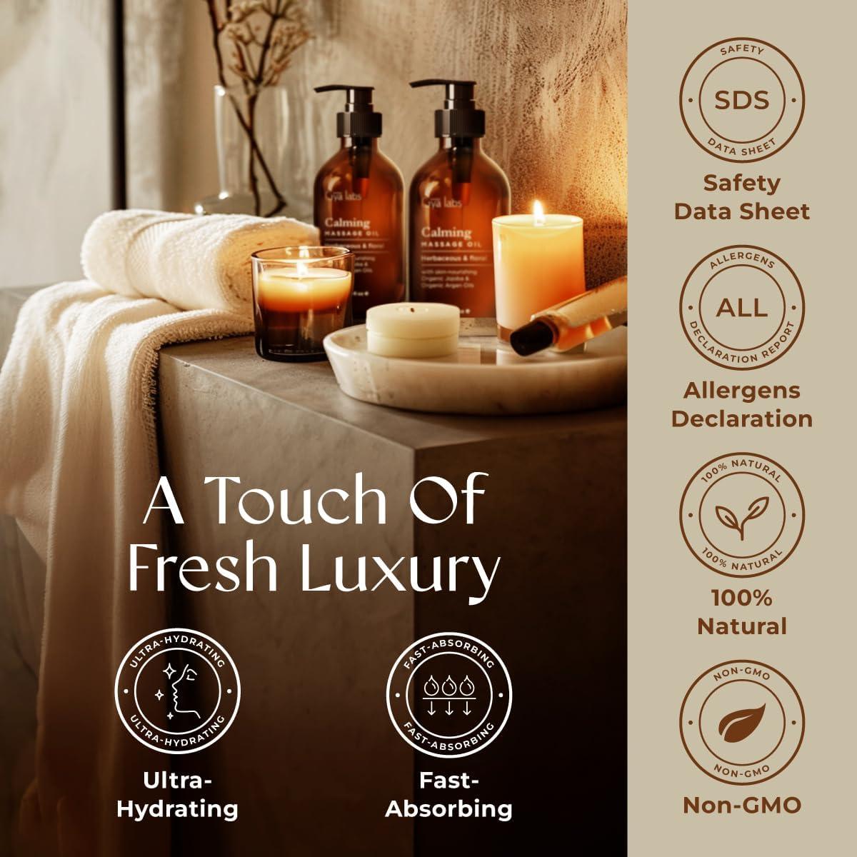 Aceite de Masaje Calmante Gya Labs 200 ml - Alivio Muscular