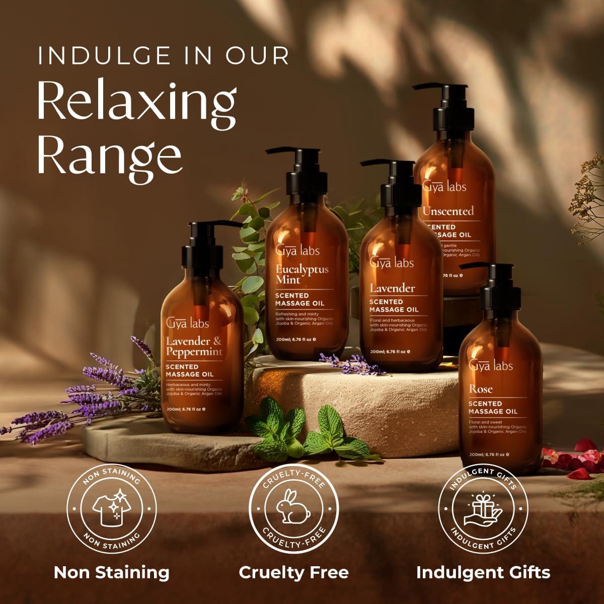 Aceite de Masaje Calmante Gya Labs 200 ml - Alivio Muscular