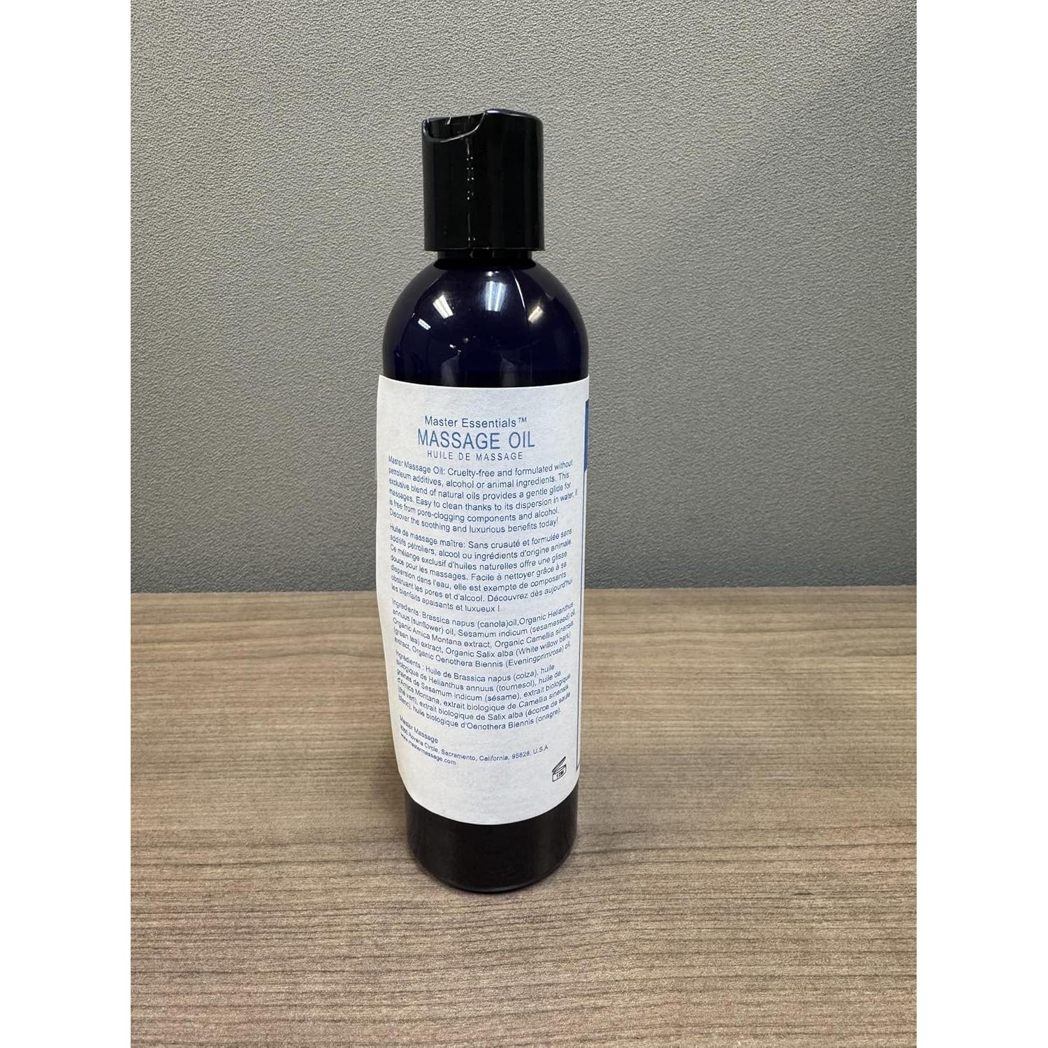 Aceite de Masaje Sin Aroma Master Massage 236.6 ml