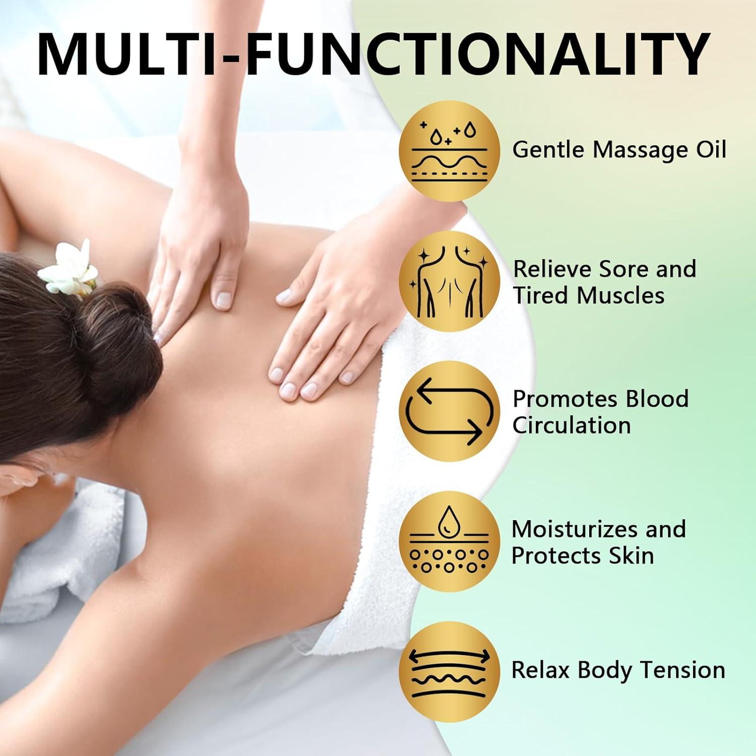 Aceite de Masaje Pjordo 236 ml con Árnica y Lavanda