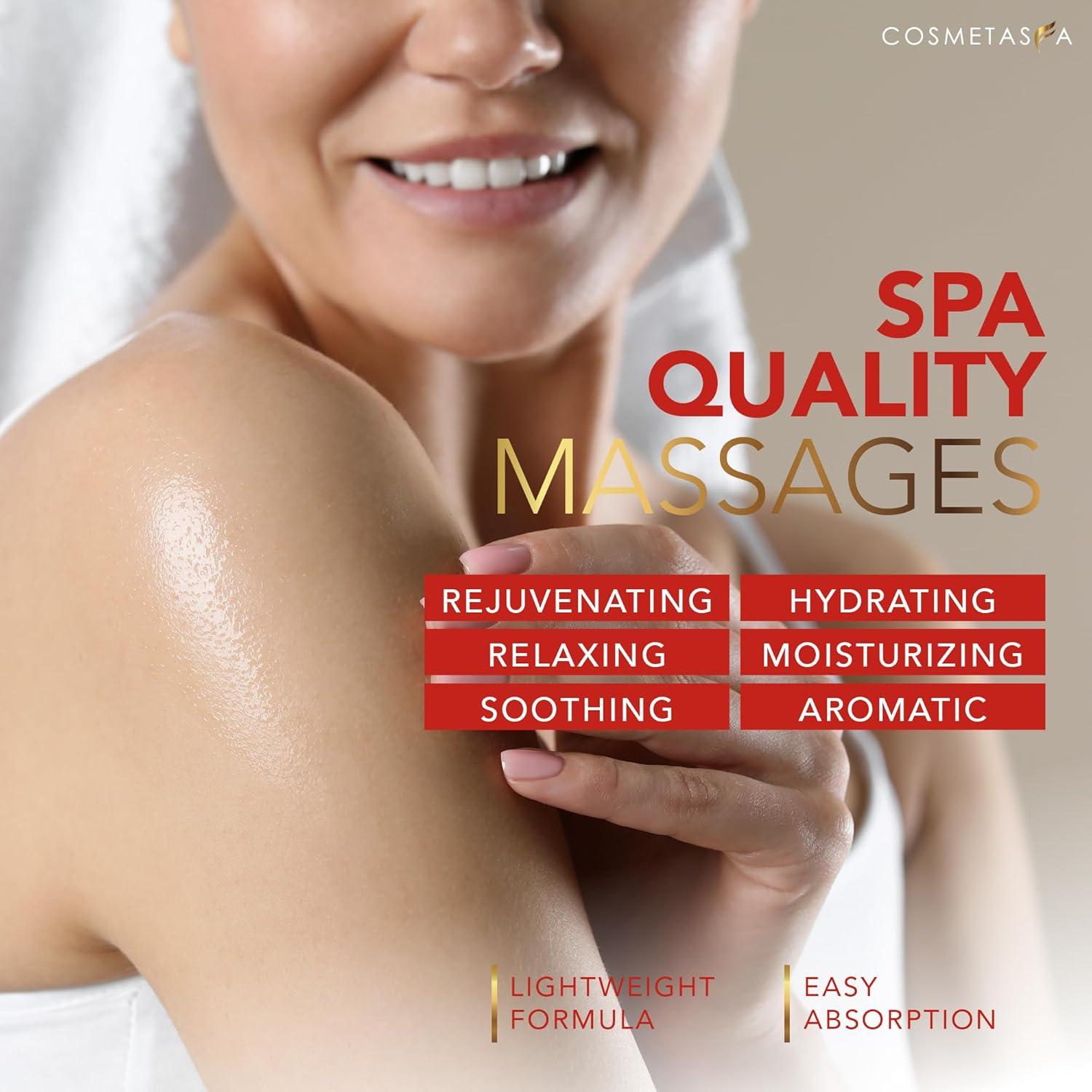 Aceite de Masaje Nutritivo Cosmetasa con Rodillo 408 g