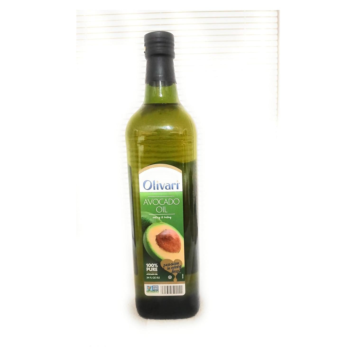 Aceite de Aguacate Puro Olivari 1000 ml No Transgénico