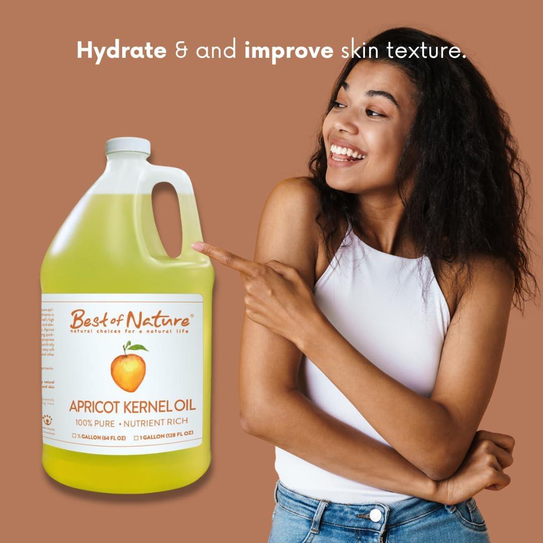 Aceite de Albaricoque Puro Lo Mejor de la Naturaleza 1.89L