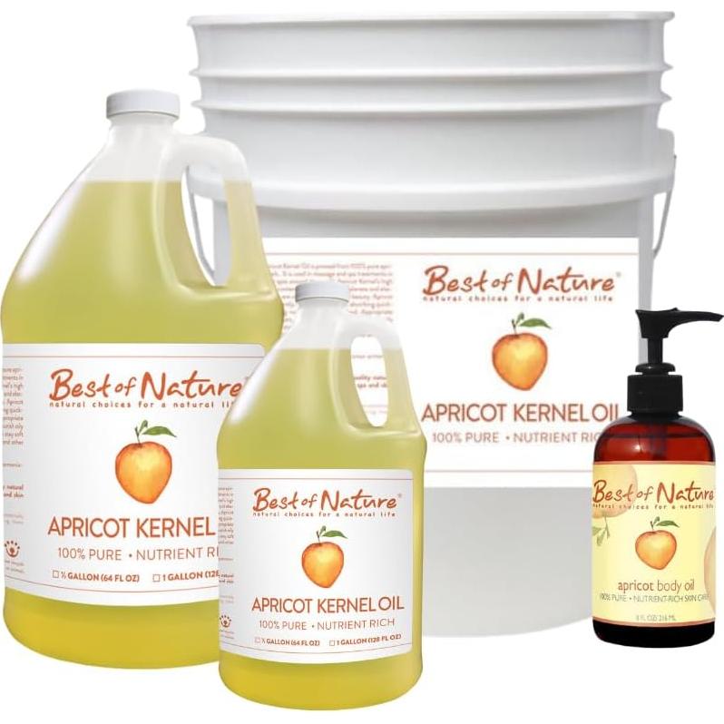 Aceite de Albaricoque Puro Lo Mejor de la Naturaleza 1.89L