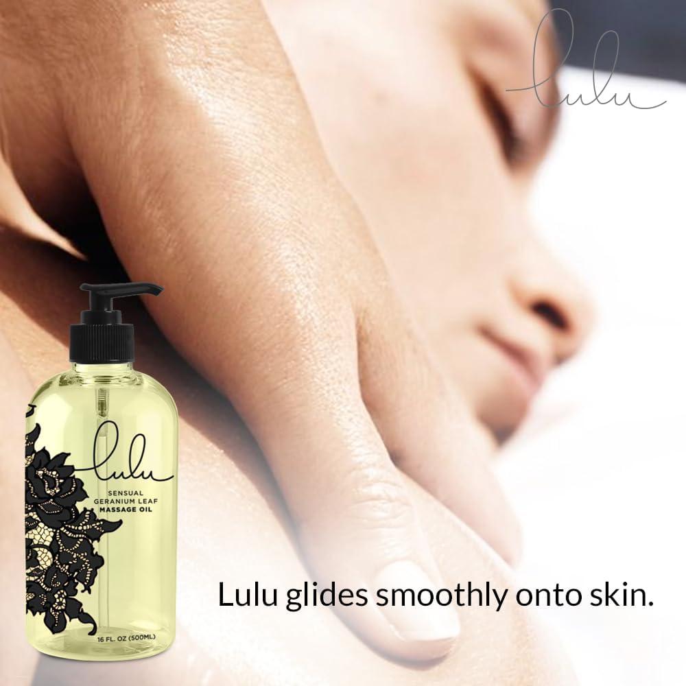 Aceite de Masaje Lulu 473 ml para Cuerpo y Articulaciones